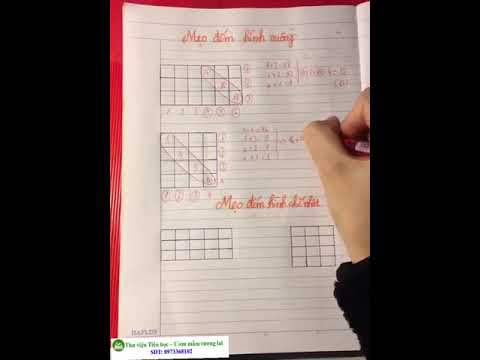 Video #Shorts Cách đếm hình vuông, hình chữ nhật nhanh và... - youtube