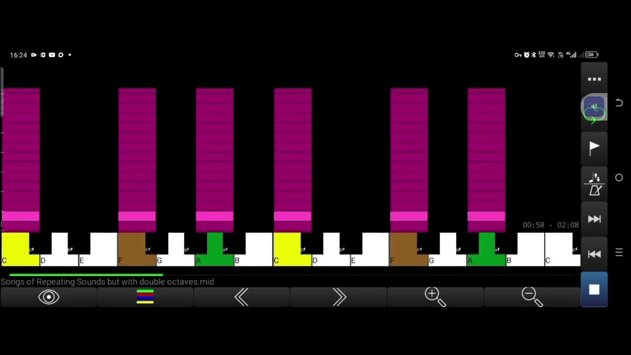 Songs of just repeating the same songs but double_octaves