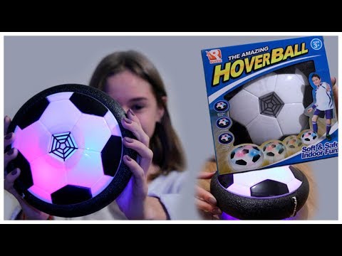 Детский аэрофутбол HoverBall обзор / Аэромяч Hover Ball для детей купить
