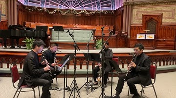 Meridian Clarinet Quartet: Nutcracker Suite - Trepak (Arr. Alexandre Chabod) | Live Performance