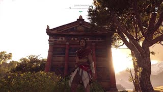 090 AC Odyssey Synchronization Location in Lokris Overwatch Red Lake Bay Lokris