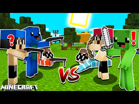 WIR HABEN KRIEG VS. UNSERE BÖSEN ZWILLINGE in Minecraft