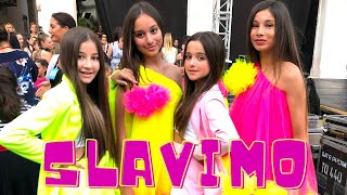 Video thumbnail of "SLAVIMO - LARA & TIA feat. TEENS - MALI SPLIT 2021"