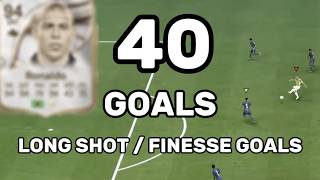 40 INSANE Finesse &amp; Long Shot Goals ⚽🔥 Perfect Placement in FC 26