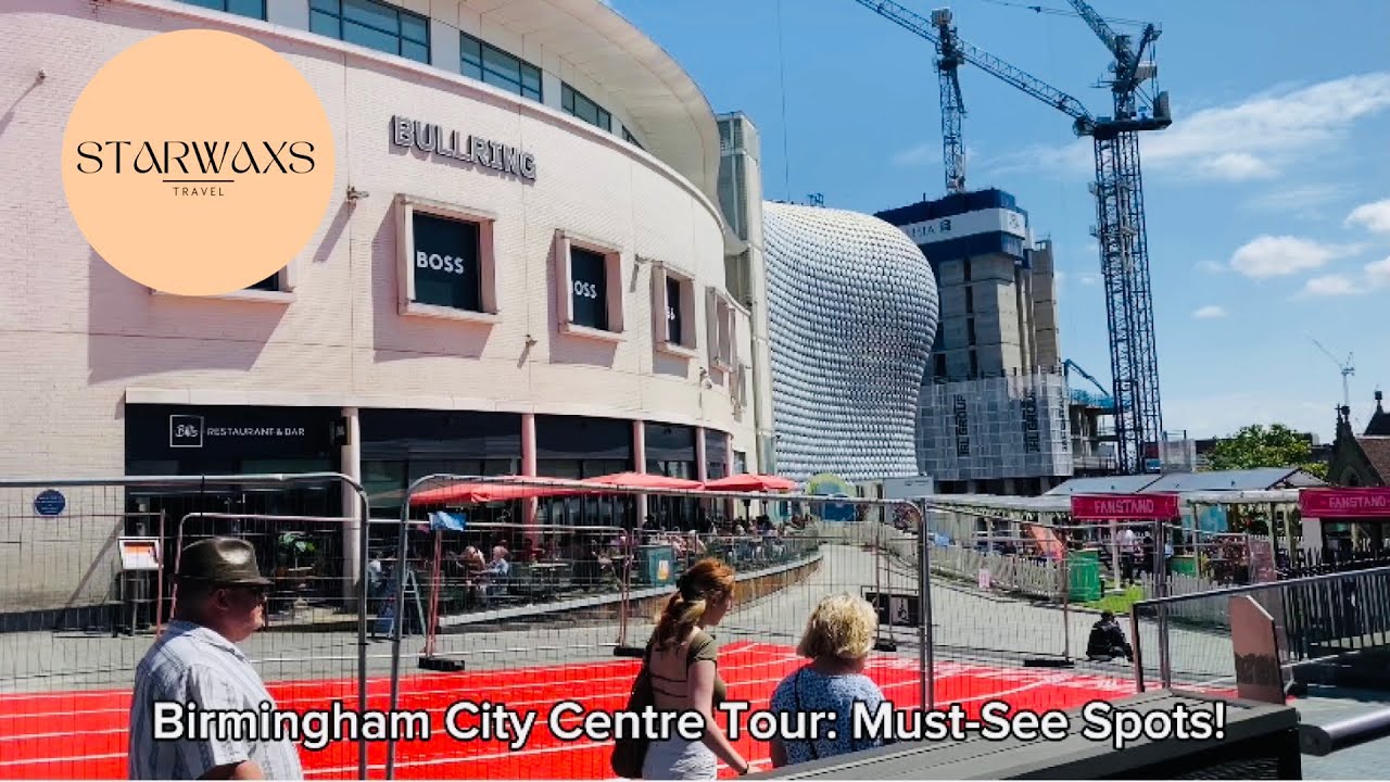 England - Birmingham - Bullring Shopping - Nandos - Library - Symphony Hall - StarWaxs Travel