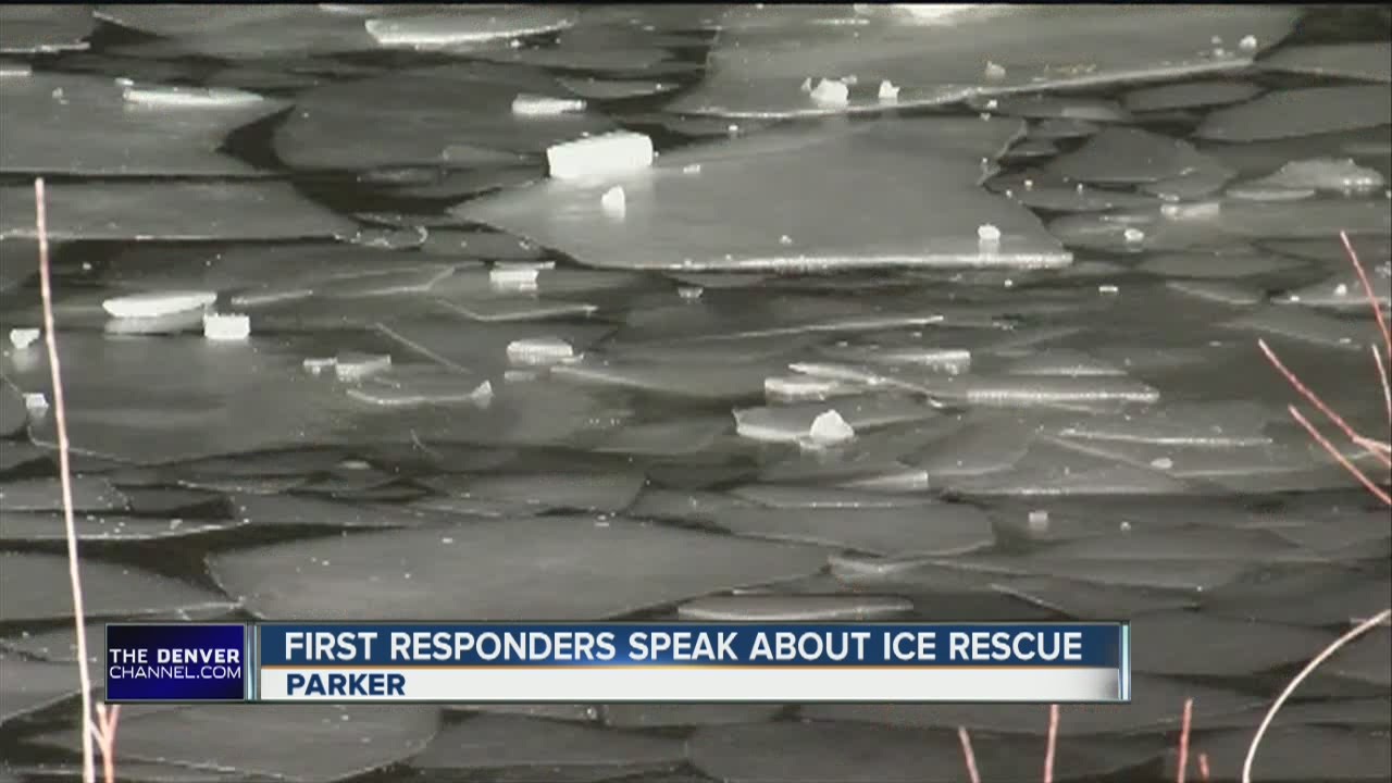First responders speak about ice rescue
