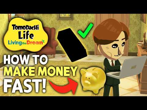 How To Make Money FAST In Tomodachi Life: Living The Dream