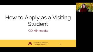 How to Apply to GO Minnesota as a Visiting Student