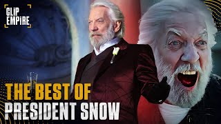 President Snow's (Donald Sutherland) Best Moments | The Hunger Games