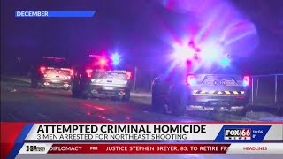 Three men arrested on drug charges in New York and attempted homicide charges in Pennsylvania