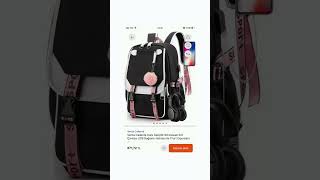 Hepsiburada’dan alabiliceğiniz çantalar 🎒💕#blackpink #blink #keşfet #shorts #shorts screenshot 2