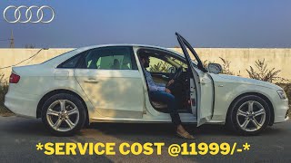 2014 Audi A4 2.0 TDI - TEST/DRIVE (Service & Maintenance Cost?) #audi #usedcars #hyderabad