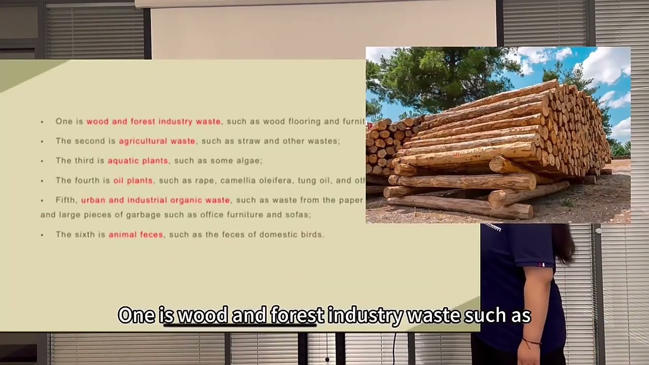 Bolida&Rotex Interpretation of biomass raw materials.