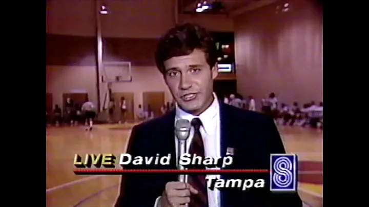 NewsWatch 8 Tampa TV News - Dick Crippen sports report on Sunshine State Games 1986