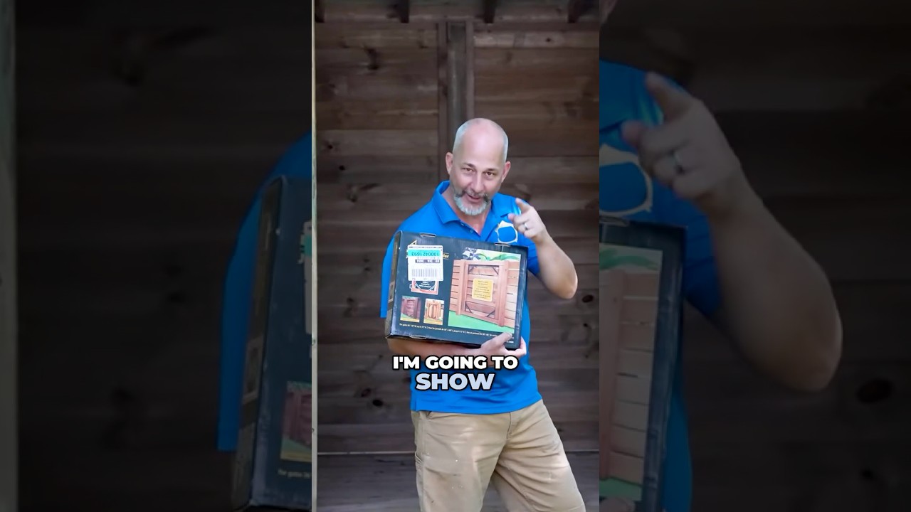 Easiest Shed Door System Ever