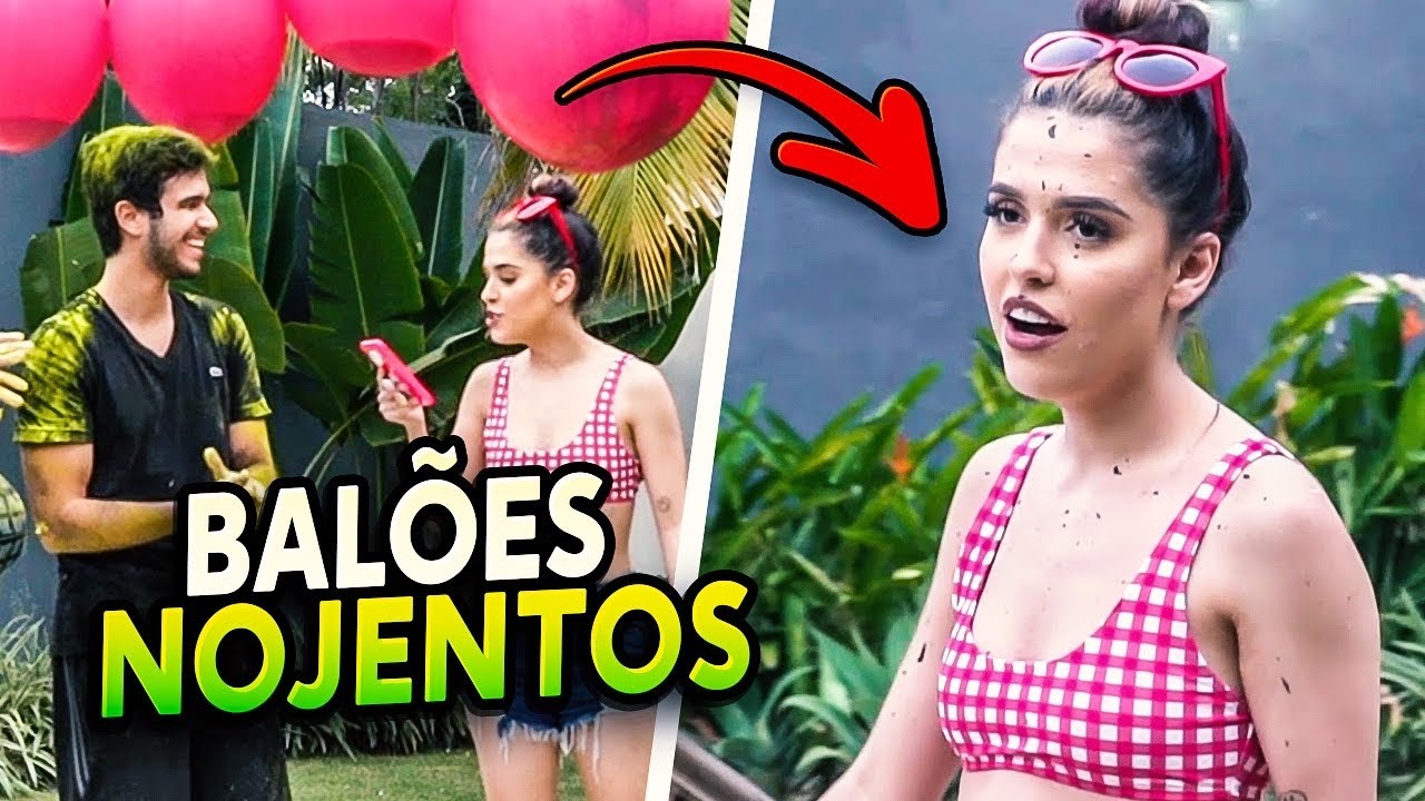 SUJAMOS A FUNBABE?! DESAFIO BALÃO SURPRESA NOJENTO!!