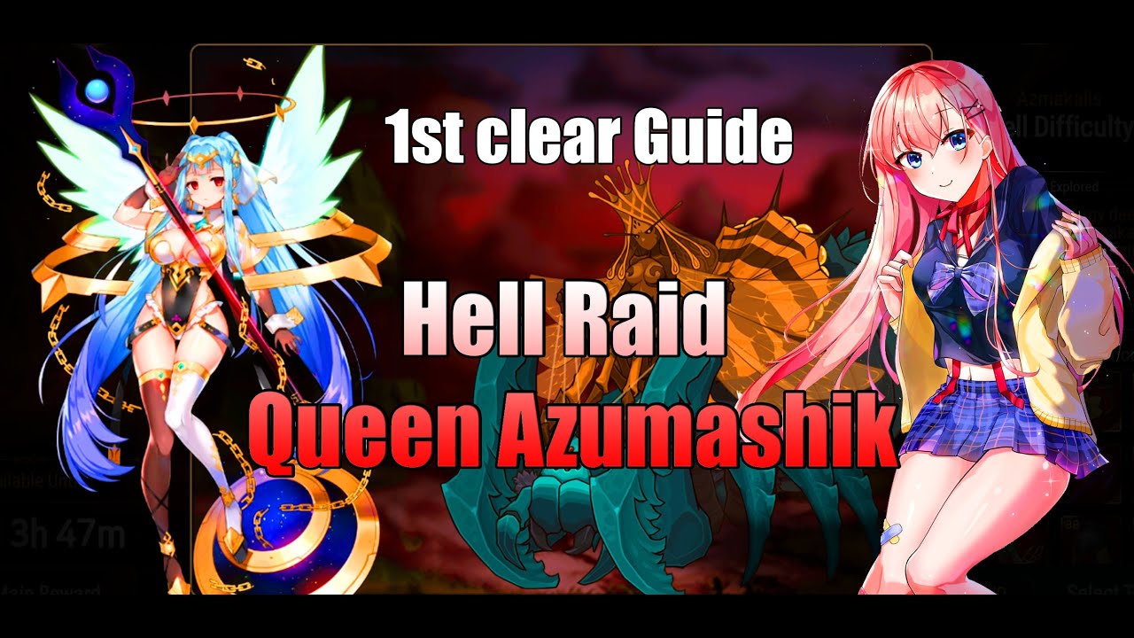 [Epic 7 Guide] Hell Raid Queen Azumashik (1st clear)
