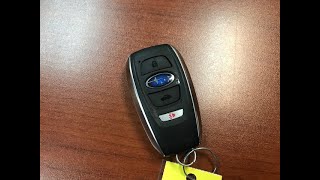 2020 subaru replace battery in key