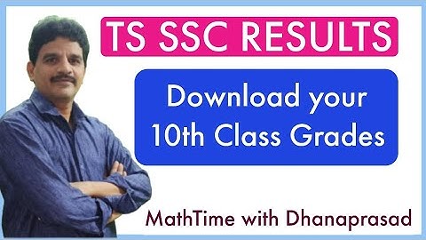 Telangana 10th class results ||  TS SSC RESULTS||Math Time with dhanaprasad||