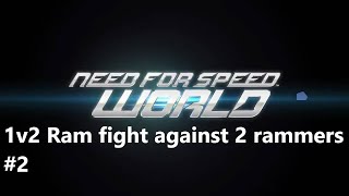 NFS World - 1v2 Ram fight against 2 rammers #2