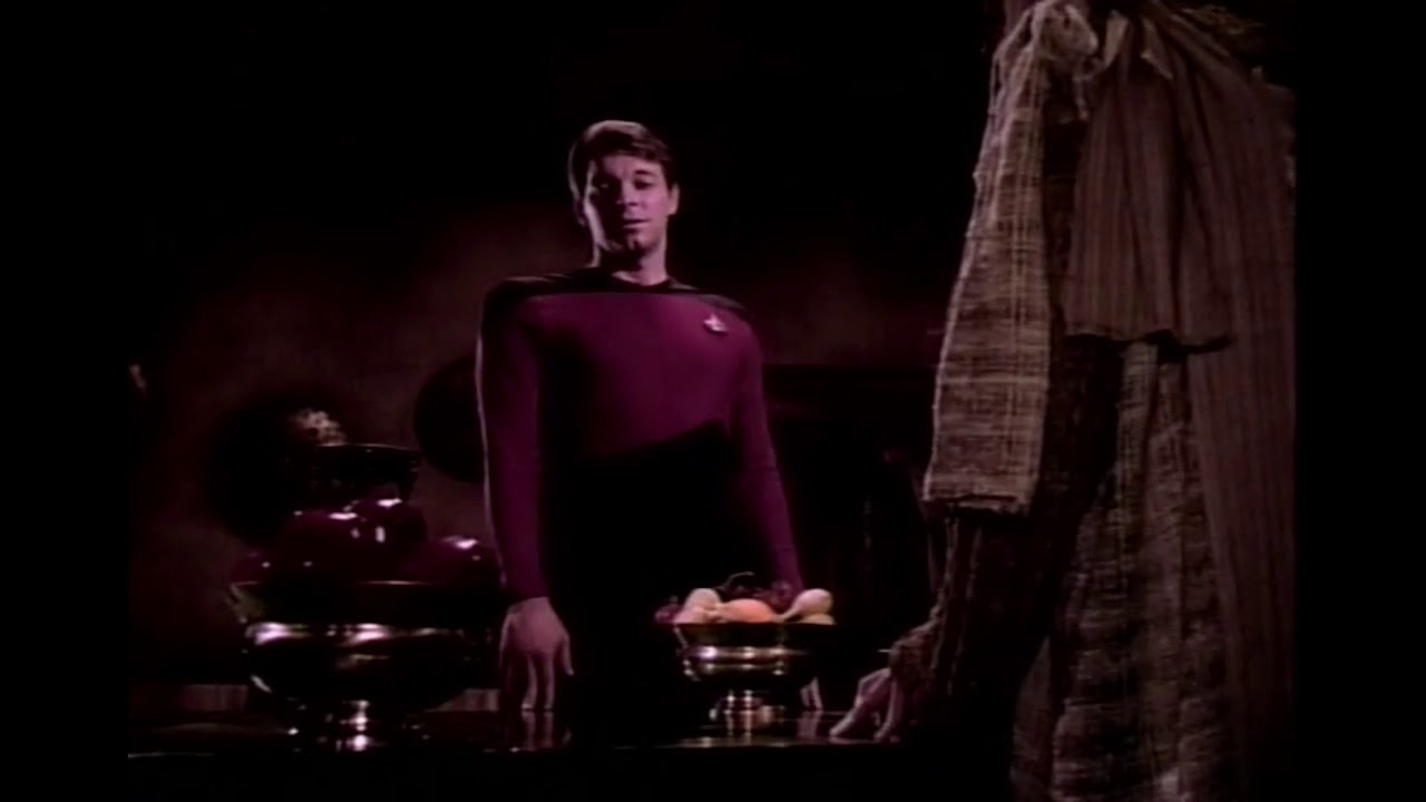 Star Trek Commander Riker First Introduction at Farpoint - YouTube