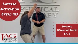 3 Dynamic Warm Up Exercises For Lateral Activation | Episode 4 #warmuproutine
