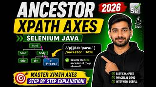 101. ancestor XPath Axes (Selenium Java 2026) Net Worth