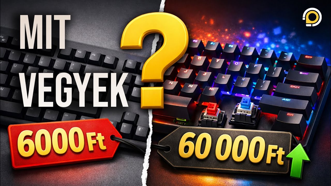 Billentyűzet-választó: mechanikus vs membrános – kinek melyik a jobb?