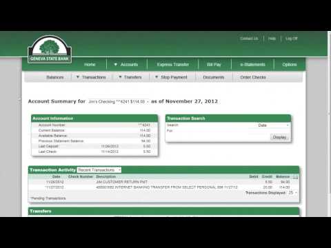 Online Banking Part 3: Tasks & Features