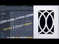 Autocad İle Lake Camlı Kapak Çizimi (Ayrıntılı&Ölçülü) 3
