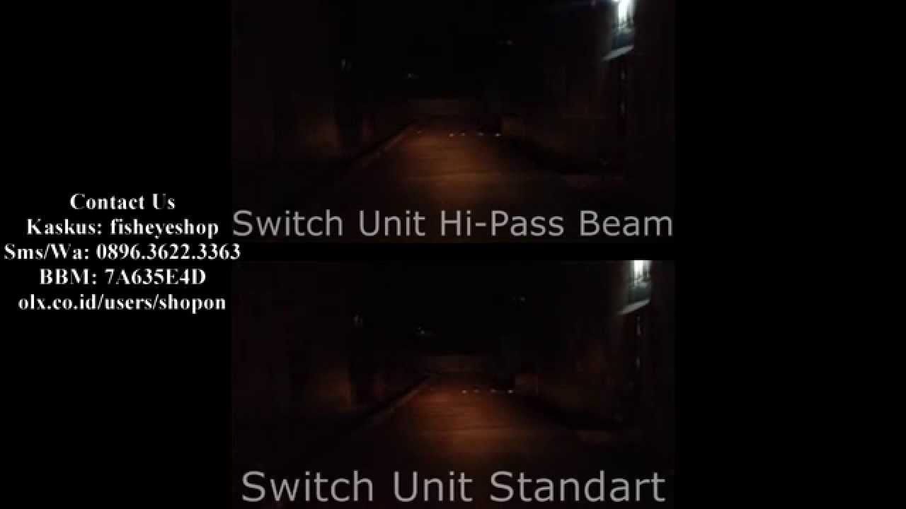 Switch Unit Passing Hi Beam Lampu Tembak Flasher Honda YouTube