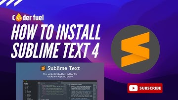 How to Install Sublime Text 4 on Windows 10/11 [2024 Update] Step-by-Step Guide