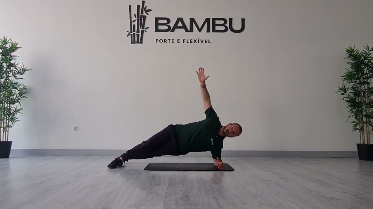 Sessão de Pilates - Professor Pedro Figueiredo