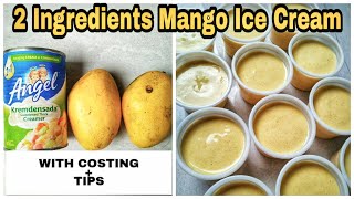 Mango Ice Cream Gawin mo itong Negosyo Siguradong Papatok | PANG NEGOSYO Dessert with Costing+Tips