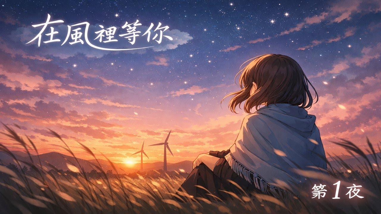 在風裡等你｜第 1 夜｜風很輕，但你走了很遠   演唱:みさか