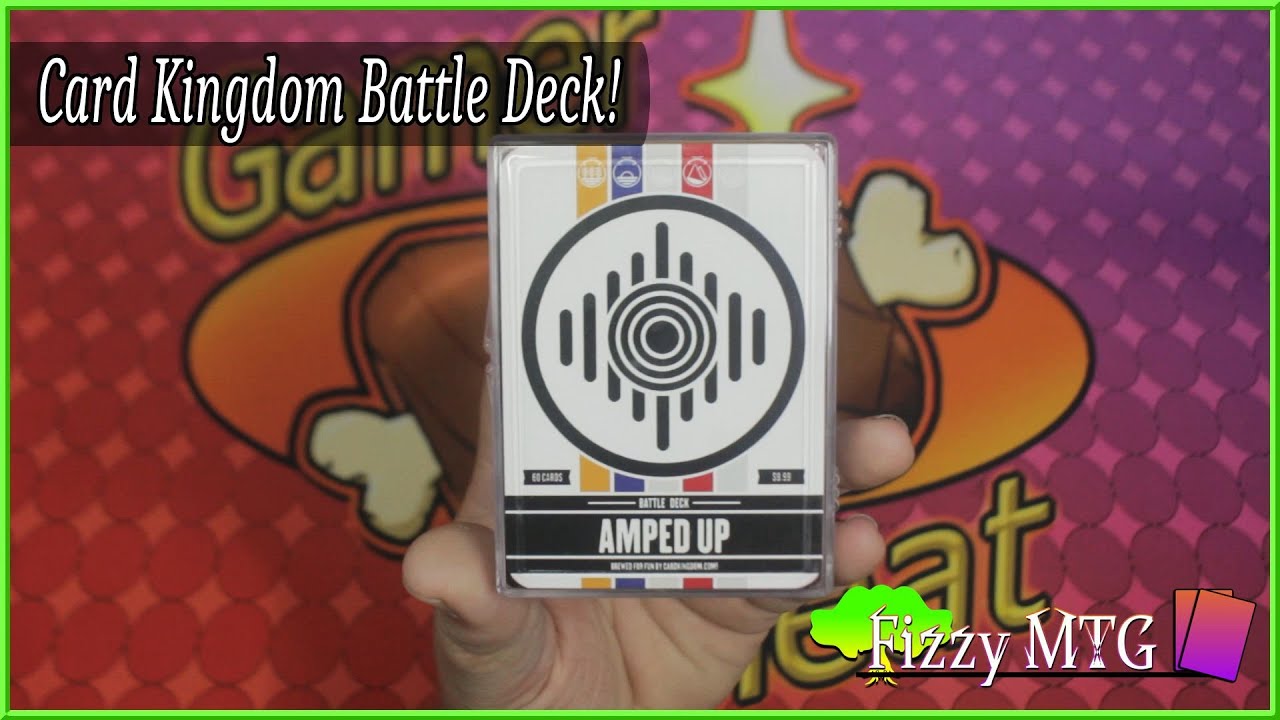 Amped Up Card Kingdom Battle Deck! YouTube