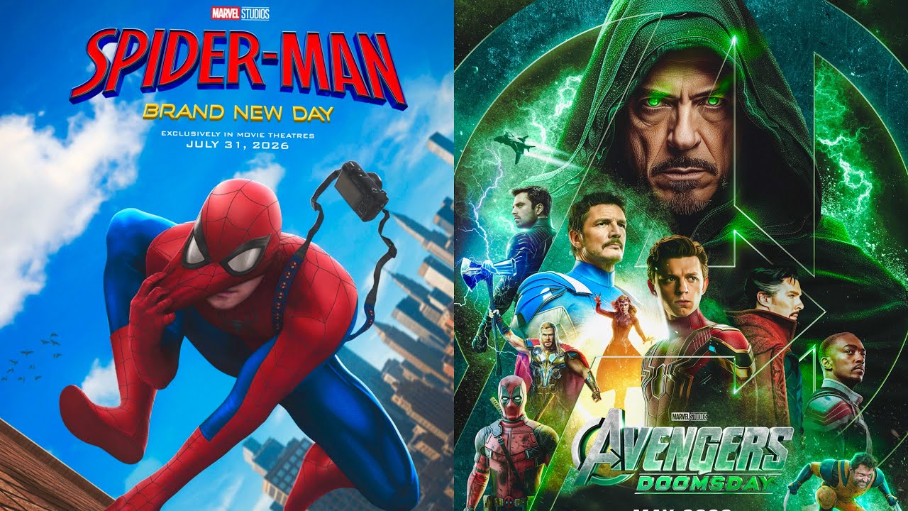 omg, more DOOMSDAY & SPIDER-MAN trailers just leaked… 