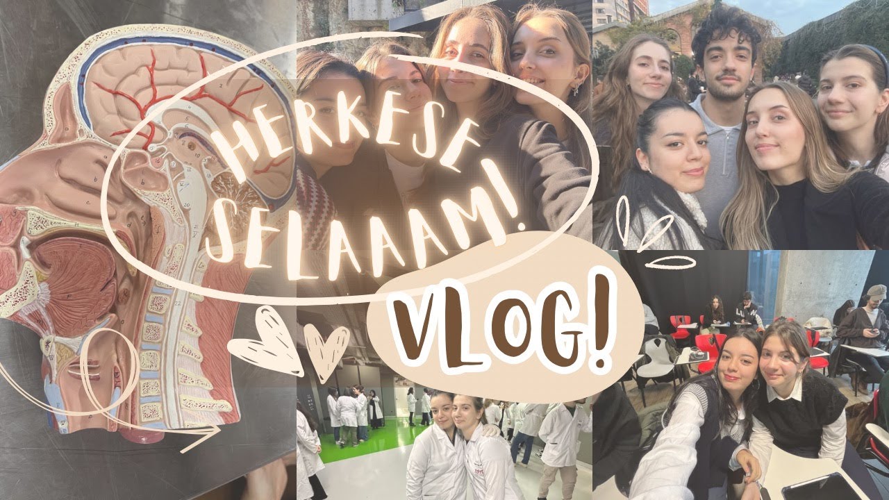 GERİ DÖNDÜÜÜK🎀 2. Sınıf İlk #VLOG ! Doğum günleri🎂 tıp fakültesi , laboratuvar dersleri 🩺📍