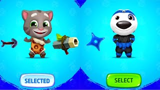 Talking Tom Fun Fair  Prehistoric Tom  Ninja Hank  Talking Angela  Danger Hank