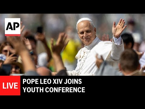 LIVE Pope Leo XIV Joins The National Catholic Youth Conference