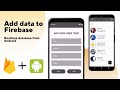 Add data to Firebase Realtime database | crud operation in firebase android Part 2