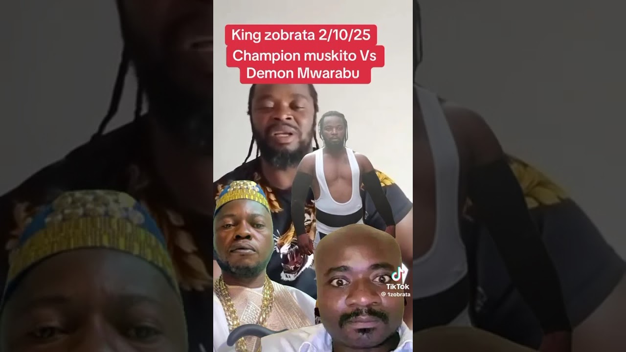🔴☠️☠️Le catcheur mouskito de kasumbalesa alobi ako beta bienvenue mwarabu grand maitre format