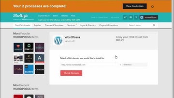 How to install WordPress on StartLogic web hosting