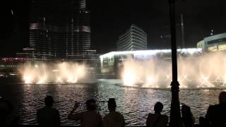 The Dubai Fountain 15 03 2014 BEST SONG FROM THE SHOW