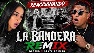 REACCIONANDO a La Bandera Remix - Deorro, Santa Fe Klan