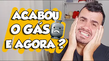 Como fazer arroz quando acaba o gás?