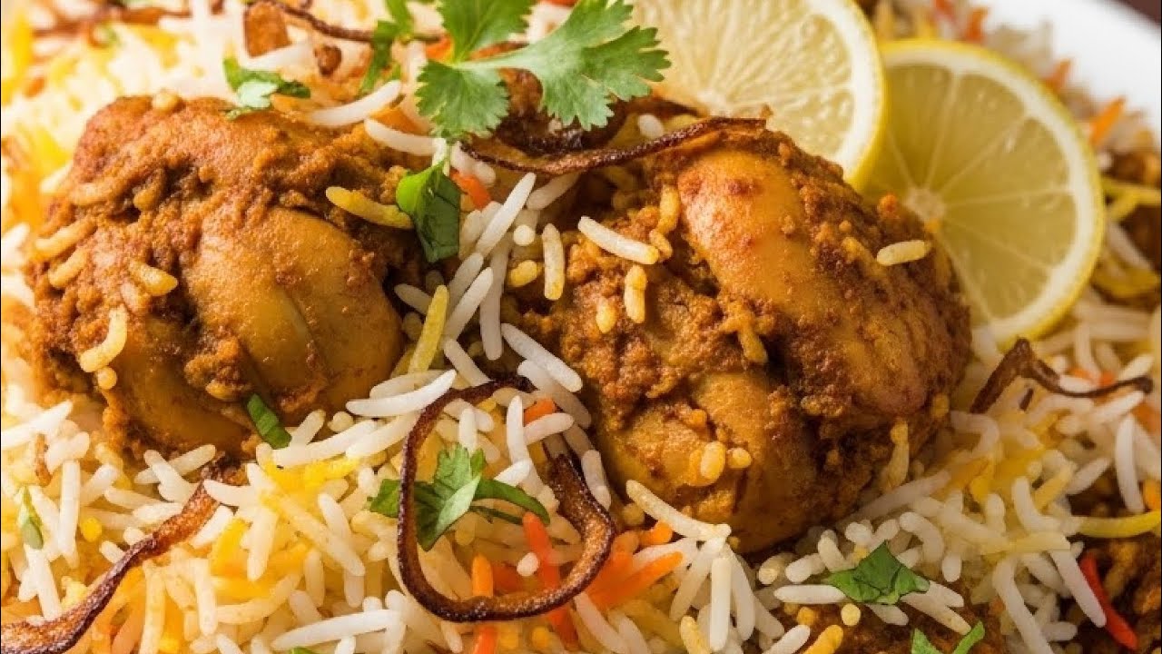 चिकन साधी बिर्याणी 😋#sakura #kitchen #trending #recipe #video 