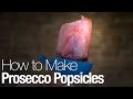 How to make your own blackberry Prosecco popsicles