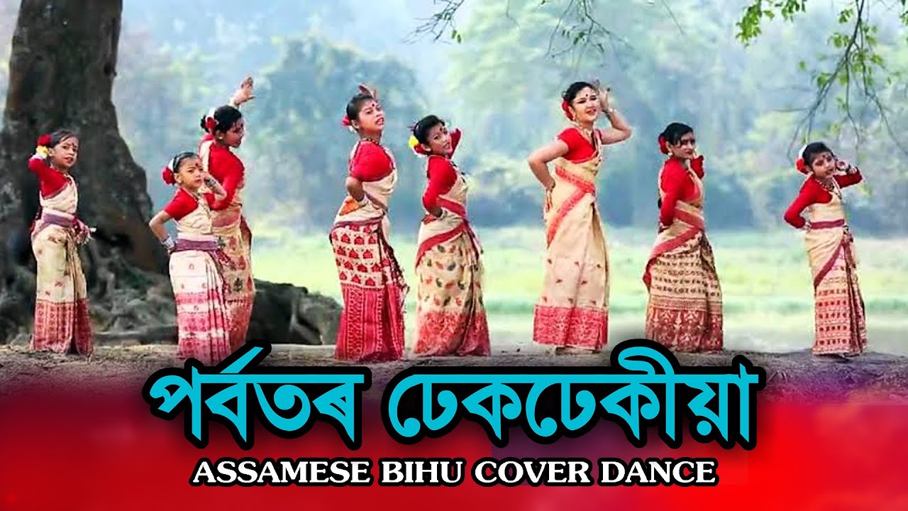 Porbotor dhek dhekiya  Assamese bihu cover dance  perform dance academy 2020