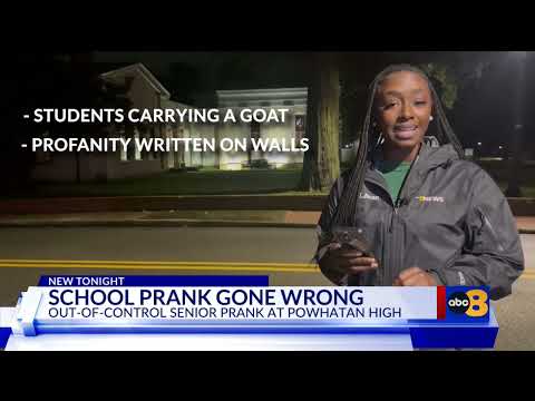 Powhatan High School vandalized during senior prank, administration investigating